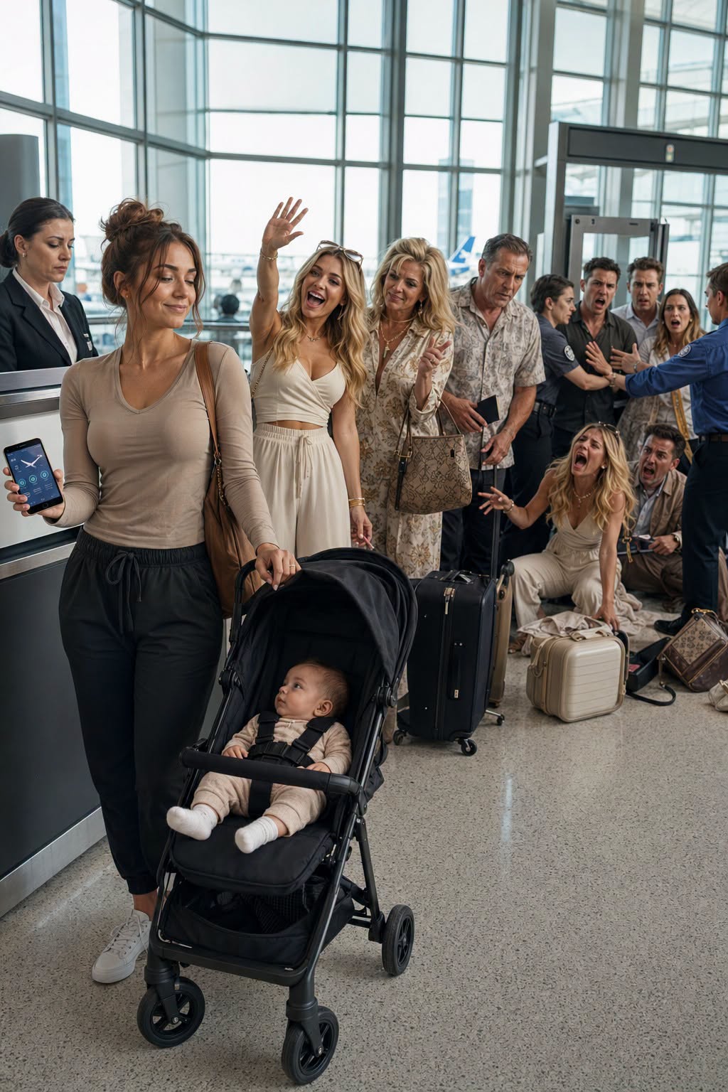 “They Dumped the Baby on Me at the Airport.”