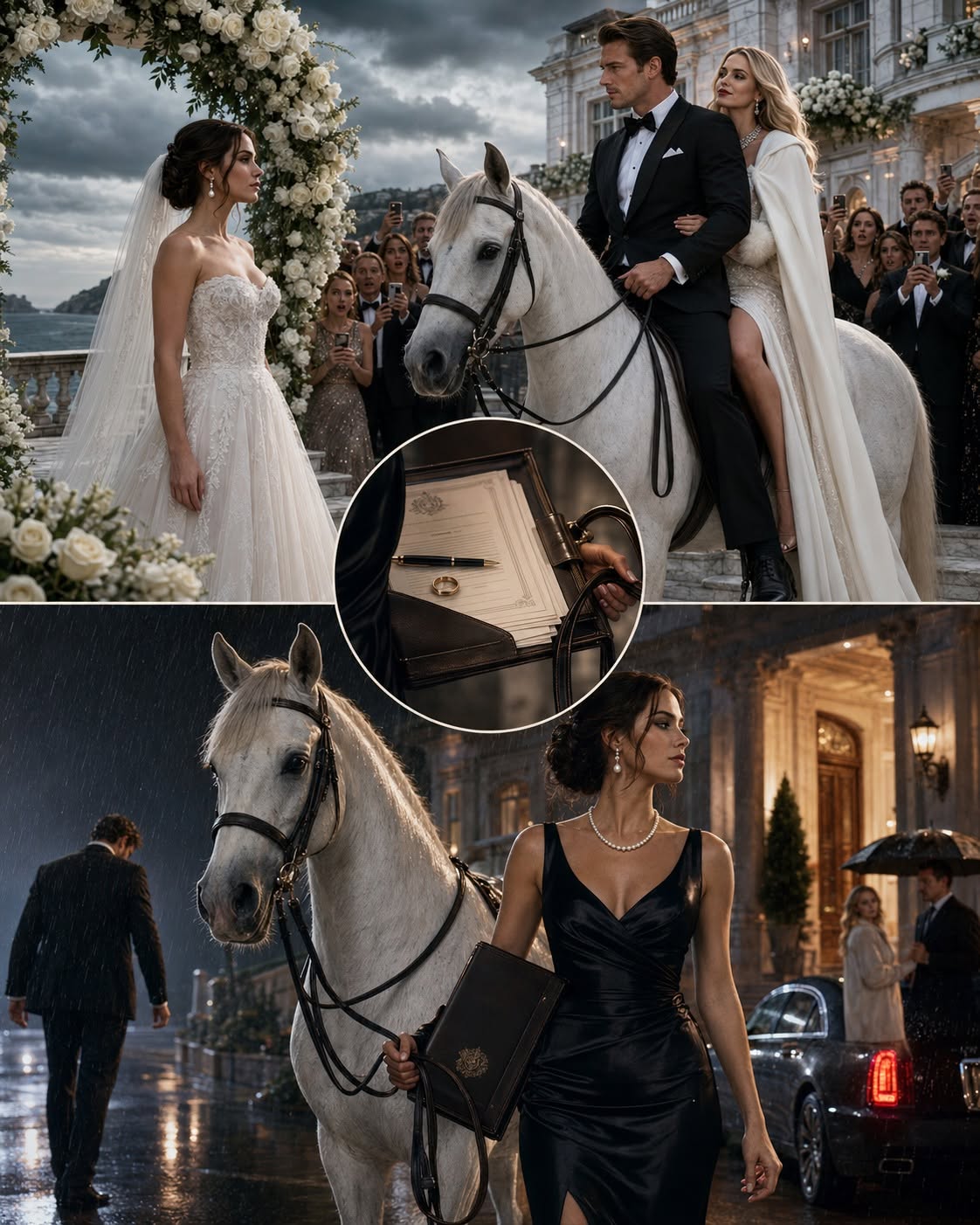 My Groom Arrived on a White Horse With His Mistress — Then I Took the Reins and Took Back Everything