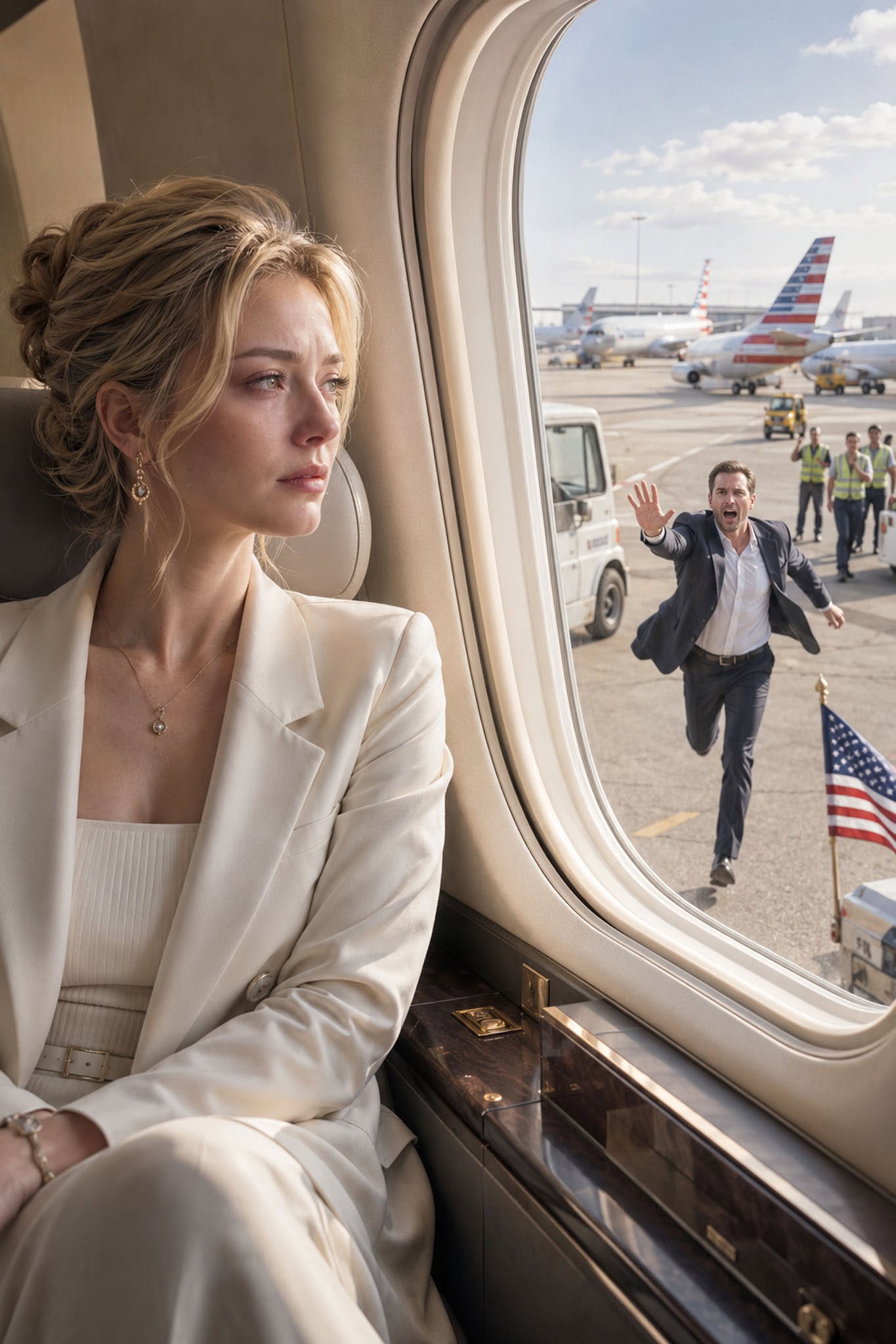 She Went Live at the Airport — Then Left Him Running After Her Plane