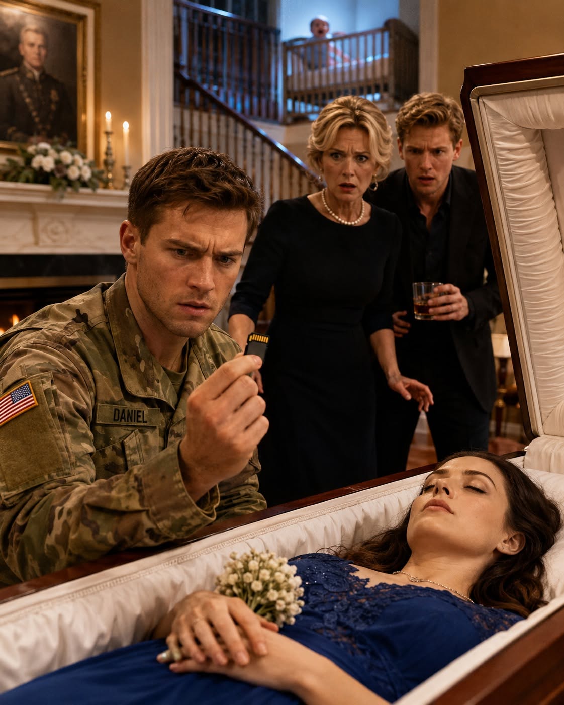 Soldier Found a Memory Card in His Wife’s Coffin — Then His Mother Turned Pale