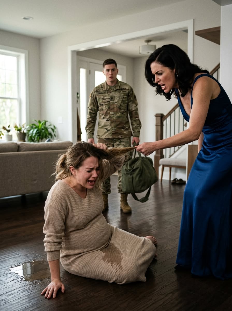 She Attacked Her Pregnant Sister-in-Law for the Twins’ Trust Fund — Then the Soldier Husband Saw the Camera