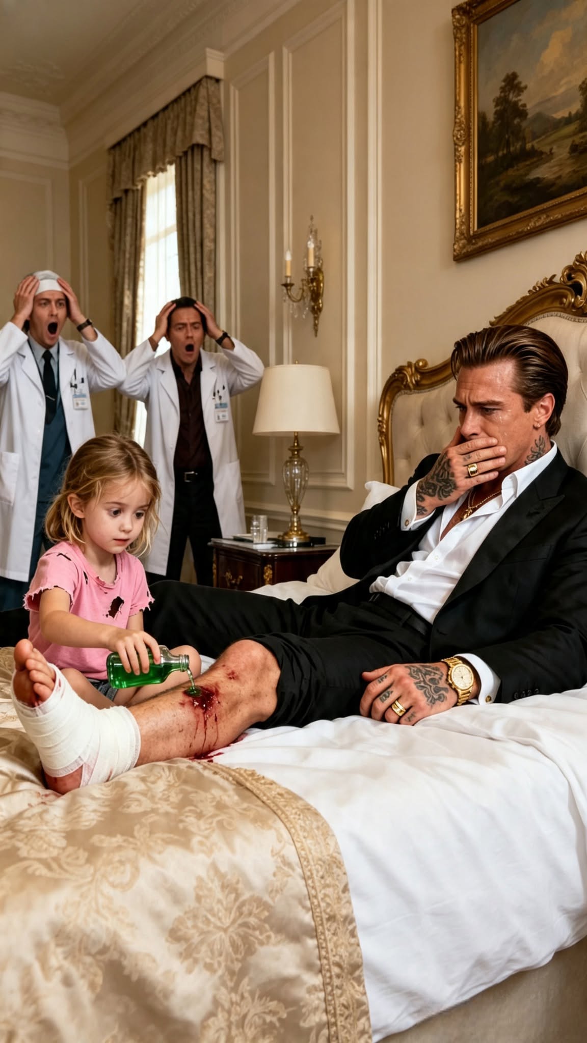 poor maids daughter wakes paralyzed mafia bosss leg with green medicine