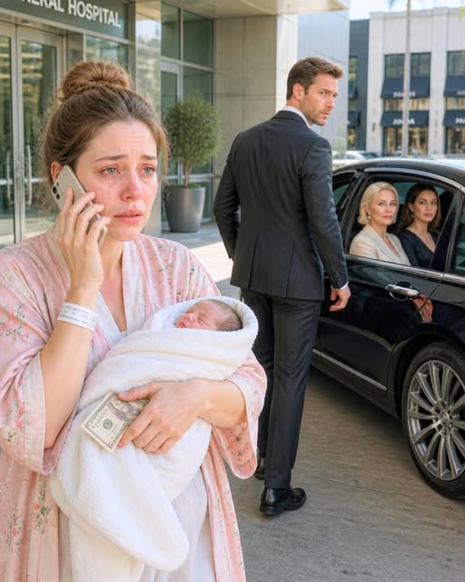65 He Left Her and the Baby at the Hospital—Then Her Phone Call Destroyed Him