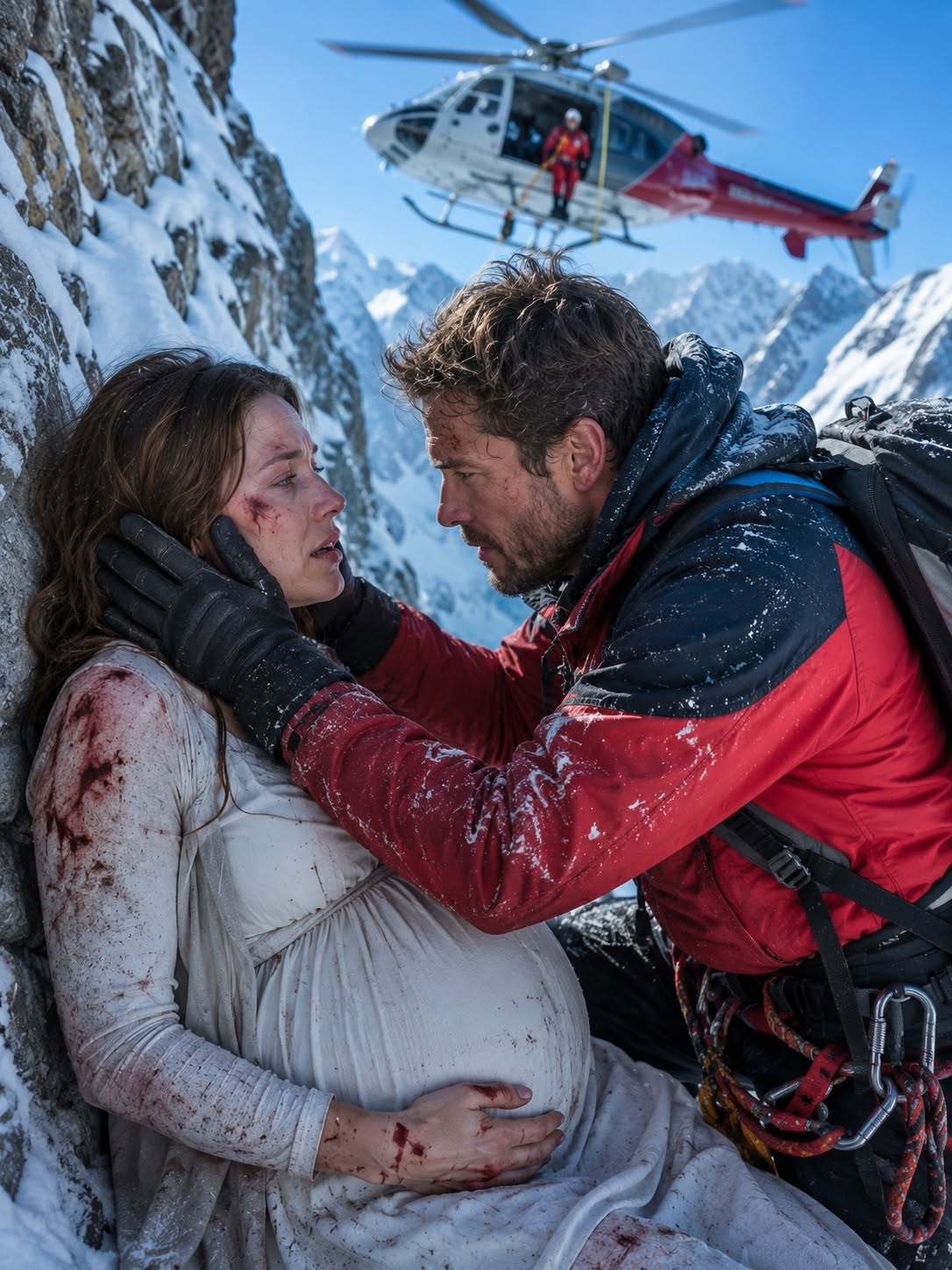 He Pushed His Pregnant Wife Off a Cliff — Then the Rescuer Called Her Daughter
