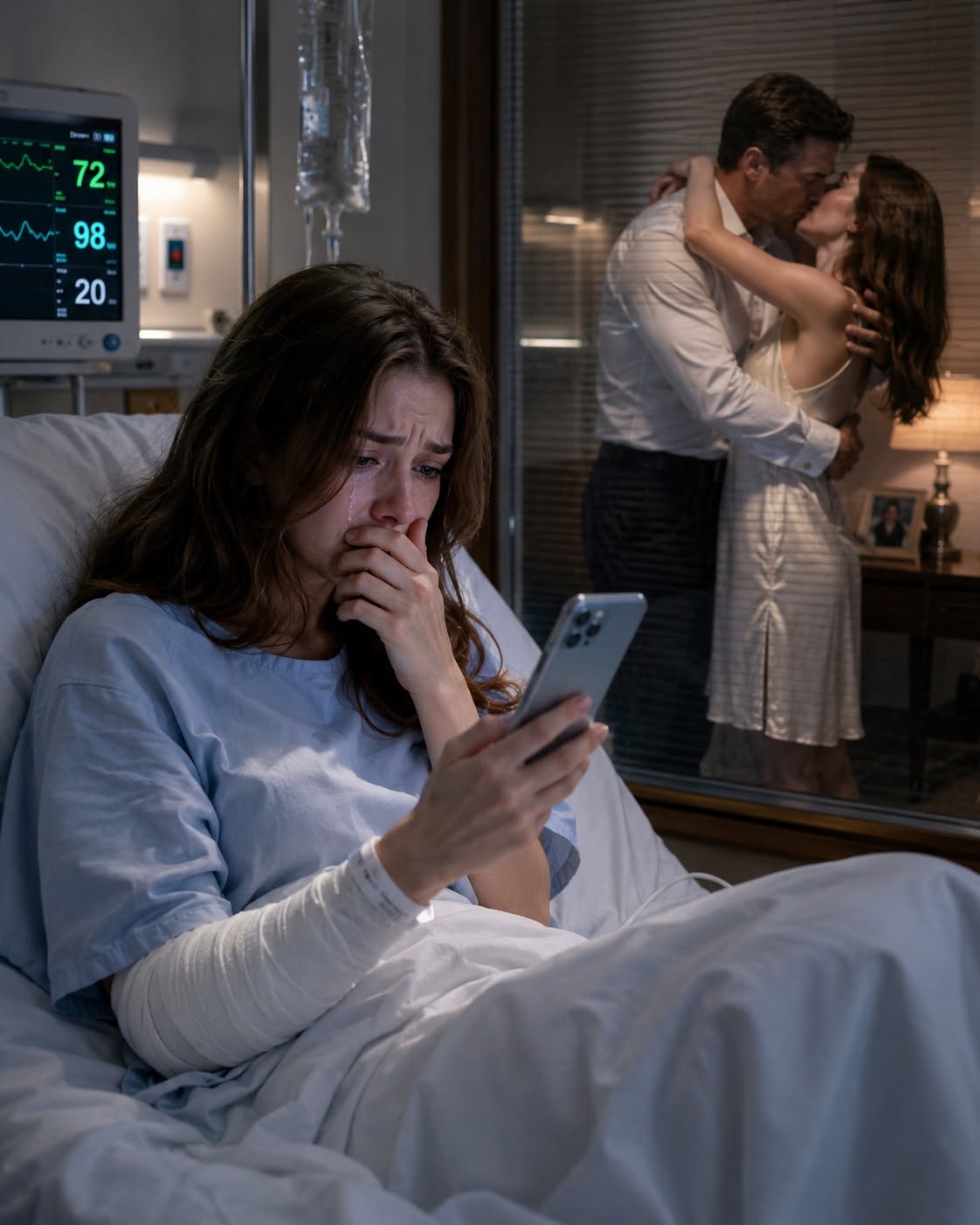 Hospital Betrayal Ends When the Injured Wife Freezes Everything