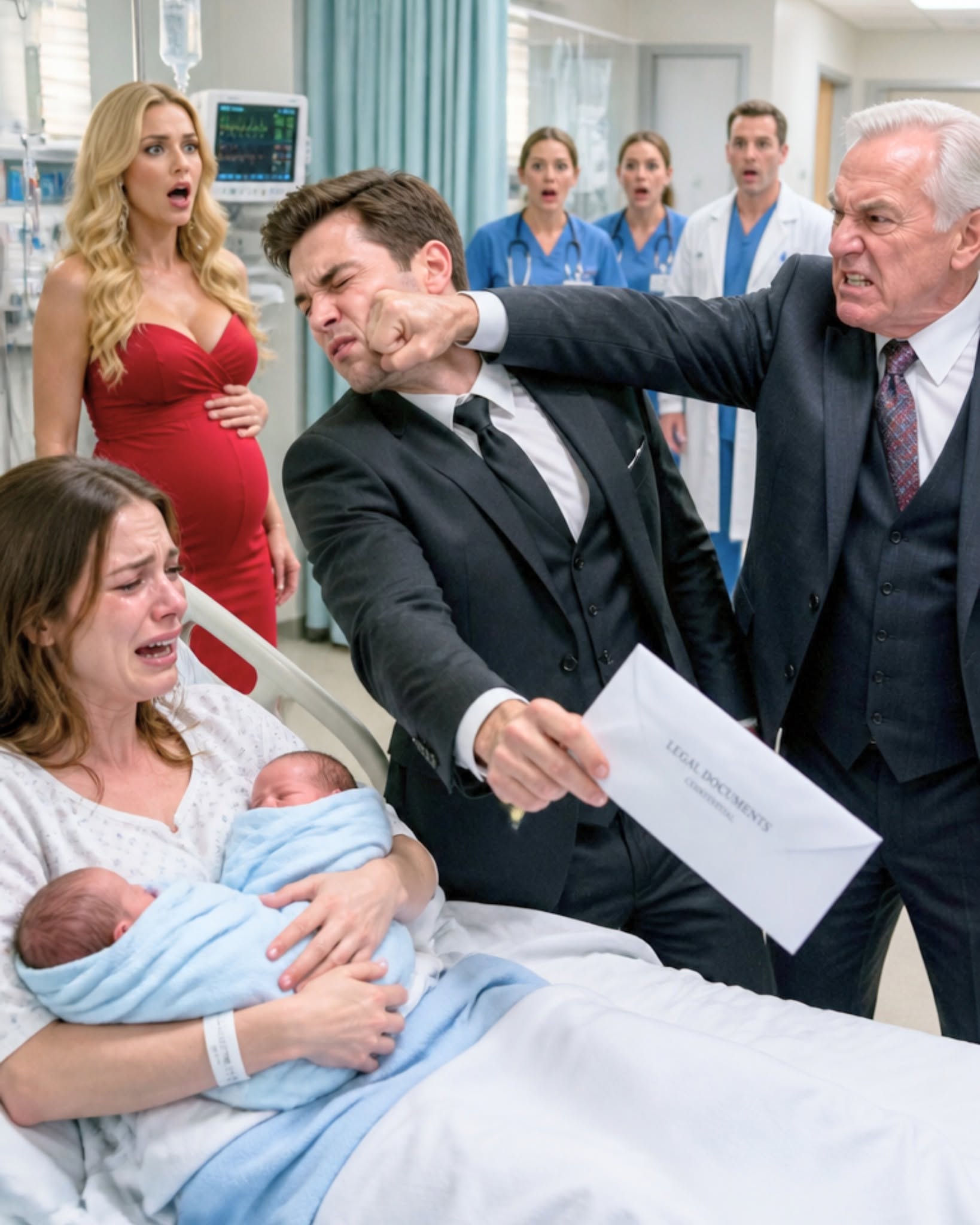 Divorce Papers at the NICU—Then Her Billionaire Grandfather Took Over