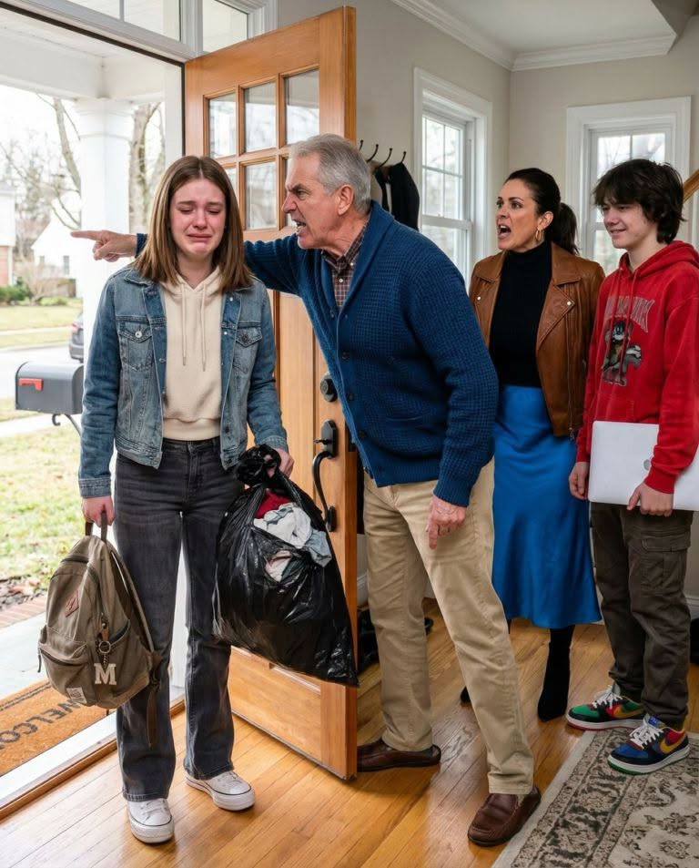 Grandfather Throws Teen Girl Into the Cold Before Her Father Sends One Message