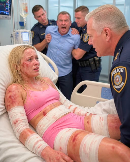 Burned Daughter Woke Up as Police Exposed Her Father