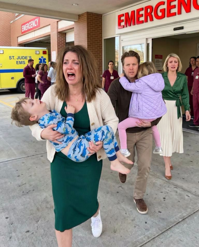 Husband Prioritizes His Mistress’s Child While His Own Son Seizes in His Mother’s Arms
