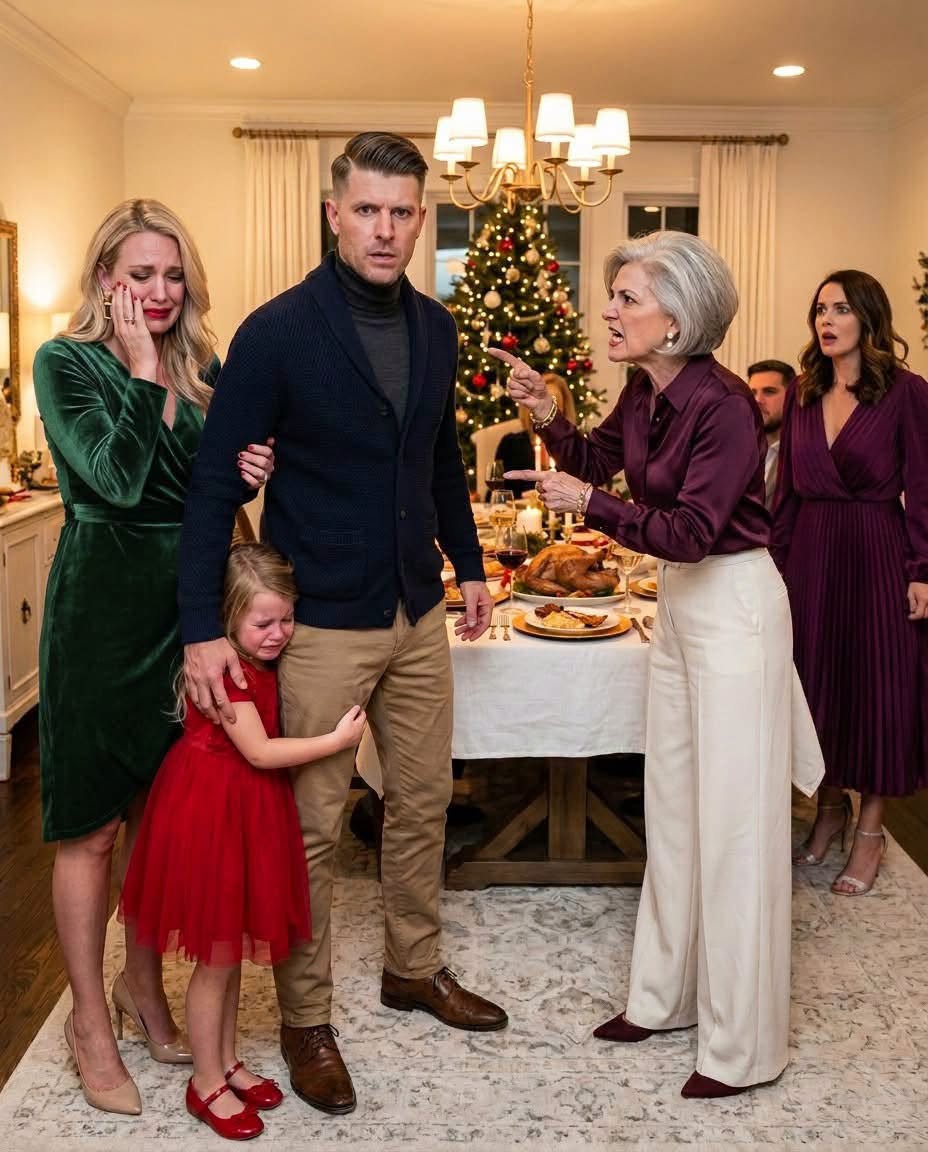 Mother Slaps Her Daughter-in-Law at Christmas Before Her Son Walks Out With His Wife and Child**