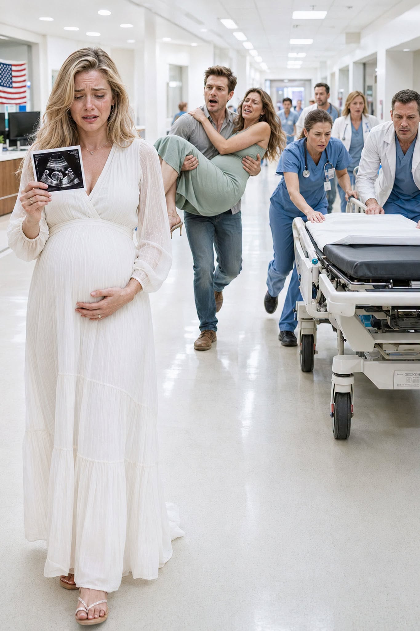 “Two Pregnancies, One Lie.”