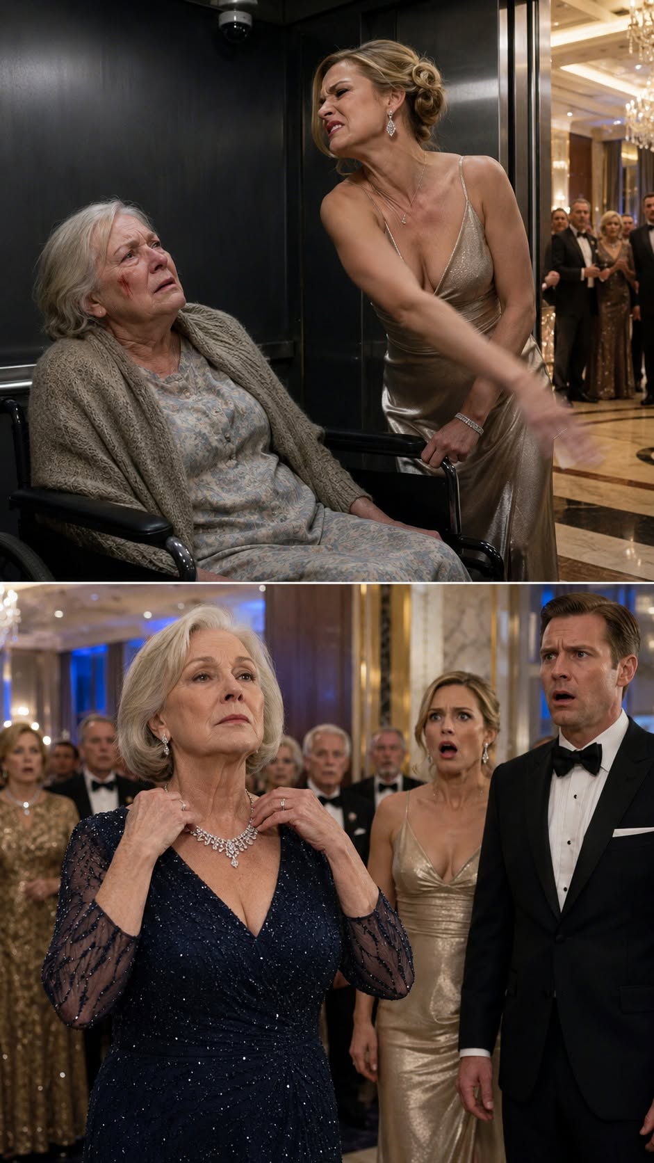 Megan Slaps Her Helpless Mother In Law Inside A Service Elevator Before The Company Founder Suddenly Stands And Reveals That The Entire Board Witnessed The Abuse That Could End Her Husbands Career