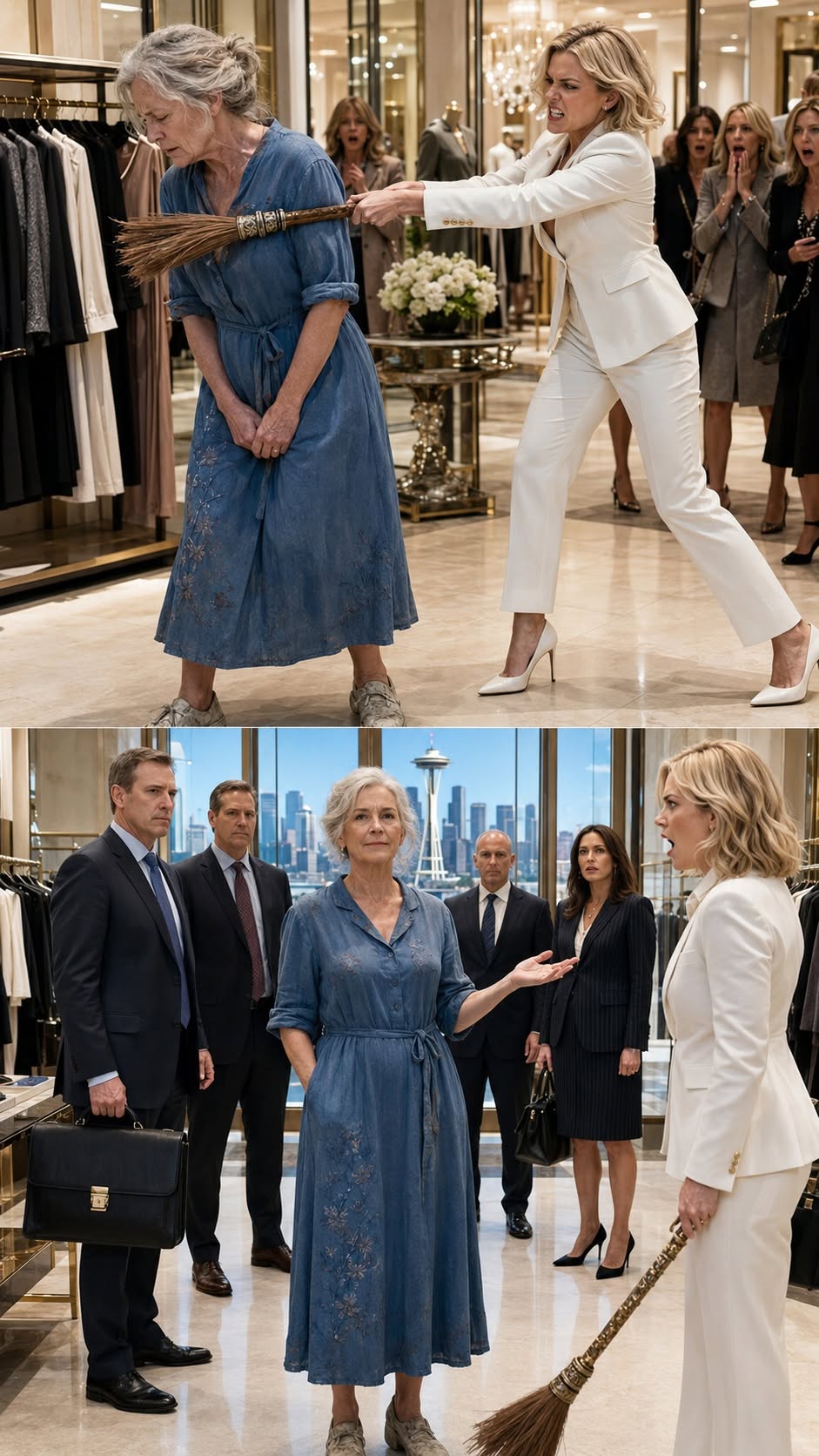 Cruel Boutique Owner Beat a Sick Elderly Woman Until Wall Street Executives Arrived to Cancel Her Twenty Million Dollar Funding