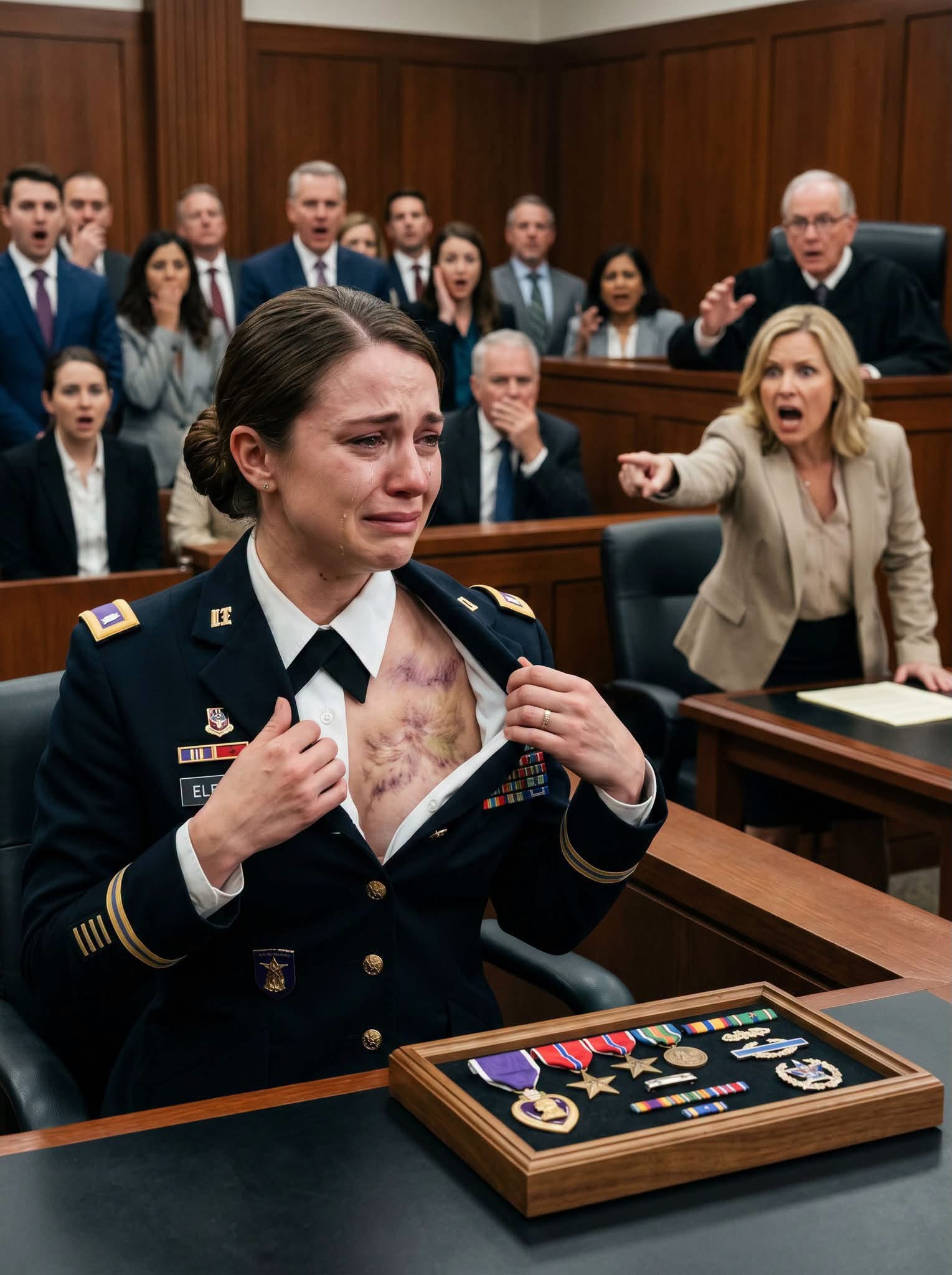 Mother Calls Her Daughter a Fake Soldier in Court Before Classified Witnesses Arrive to Expose the Lie