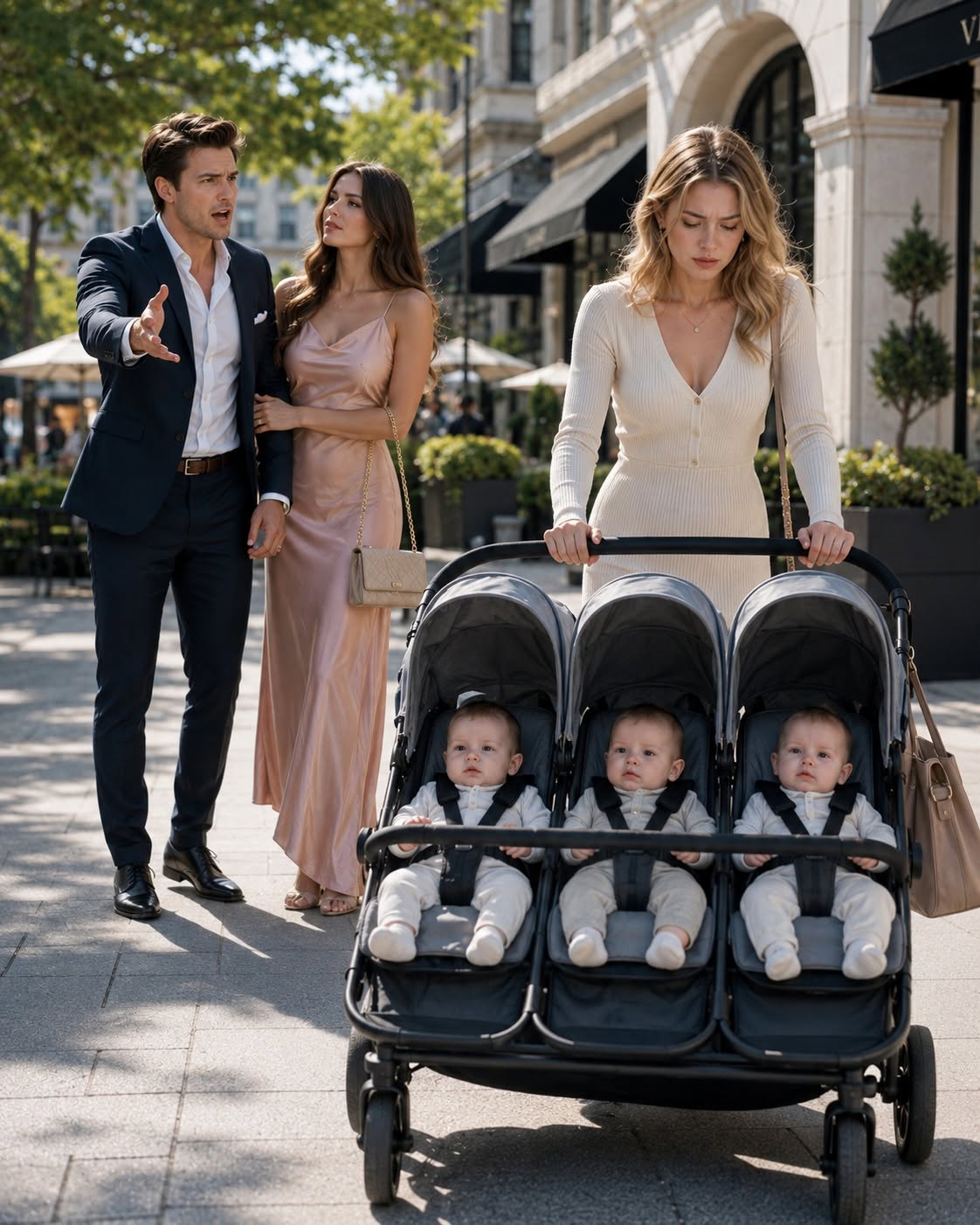 He Missing Ex Girlfriend Pushing Triplets With His Gray Eyes And Discovers A Letter From His Own Mother May Have Stolen Four Years Of Their Lives Before His Wedding