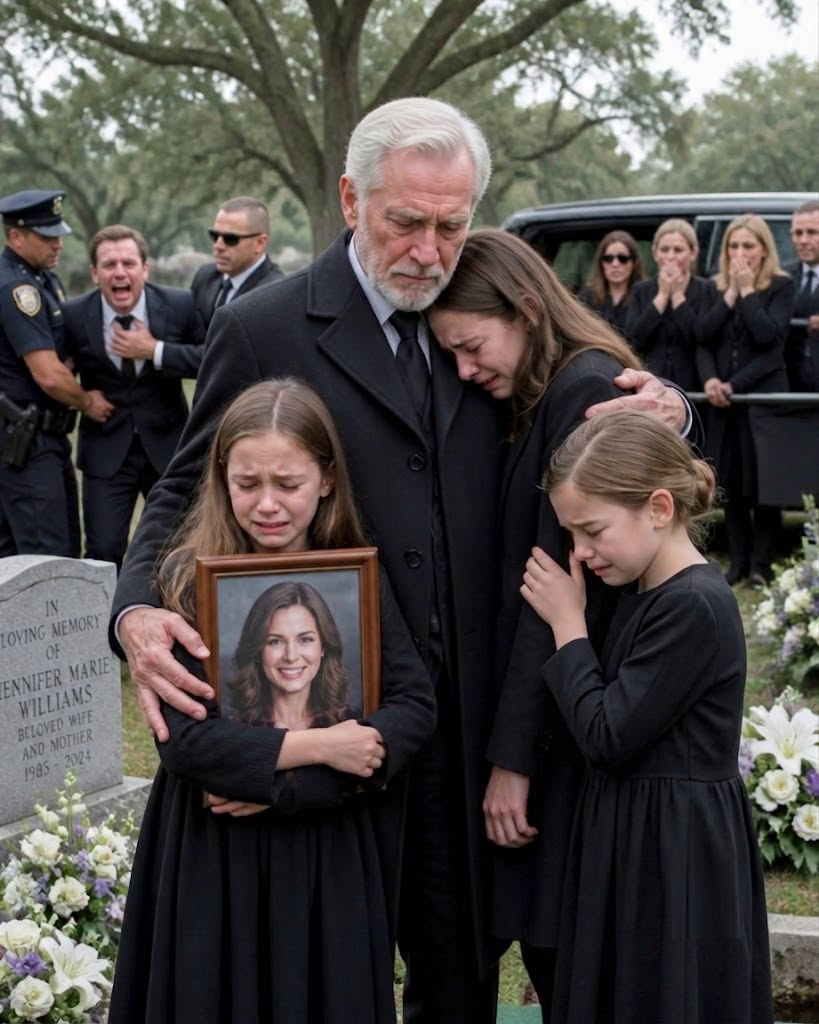 Son in Law Abandons His Three Daughters at Their Mother’s Funeral Then Her Final Recording Exposes His Insurance Plot