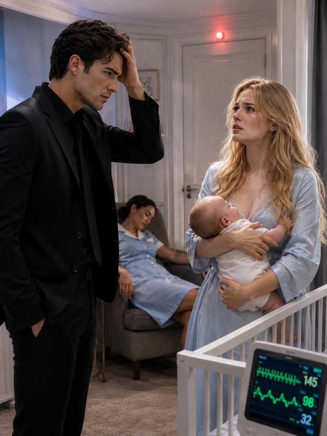 Mafia Boss Finds His Starving Infant Nursing From A Grieving Maid Before A Locked Nursery Reveals Someone Inside His Mansion Has Been Poisoning The Baby