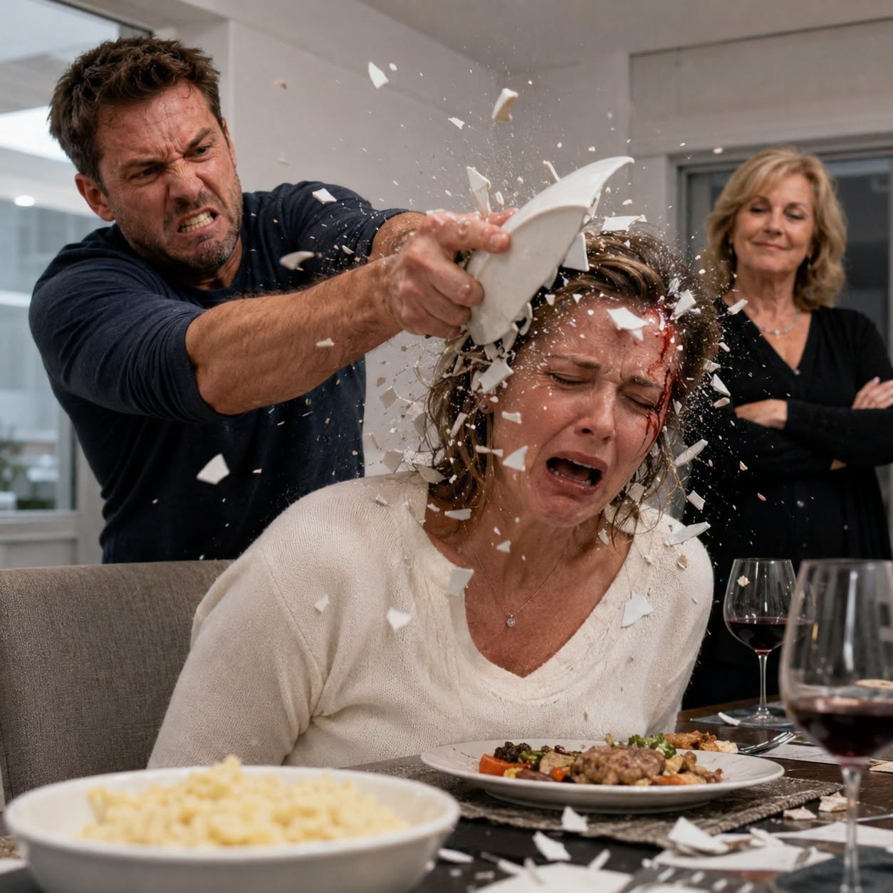 My Husband Smashed a Plate Over My Head When I Refused to Give His Mother My Brooklyn Apartment but My 911 Call and Six Week Forensic Audit Were Already Waiting