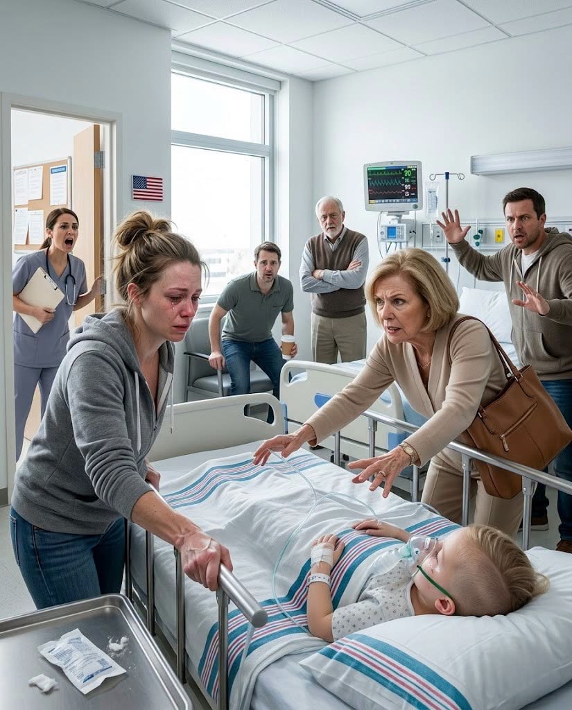 My Mother Reached for My Daughter’s Oxygen Mask—Then the ICU Went Silent.