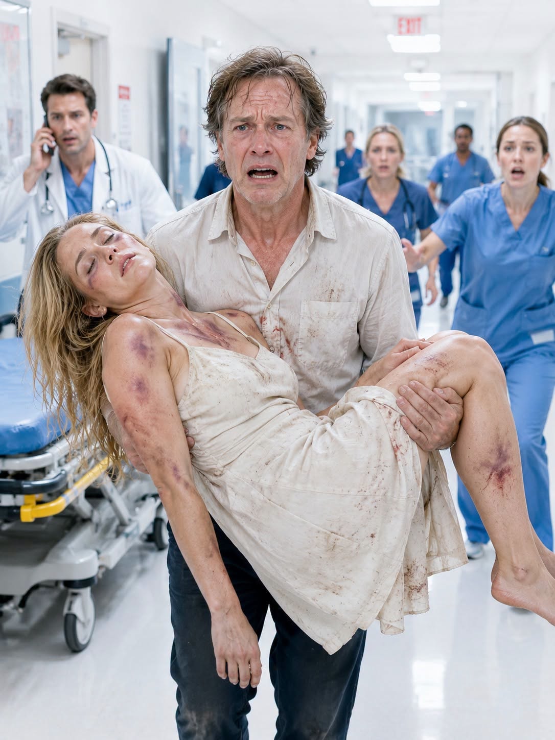 My Stepfather Said I Fell—Then the ER Doctor Saw the Truth.