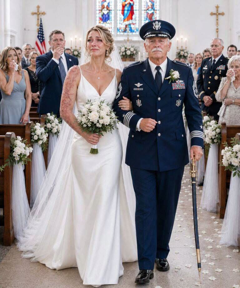 My Father Refused to Walk Me Down the Aisle—Then the Admiral Did.