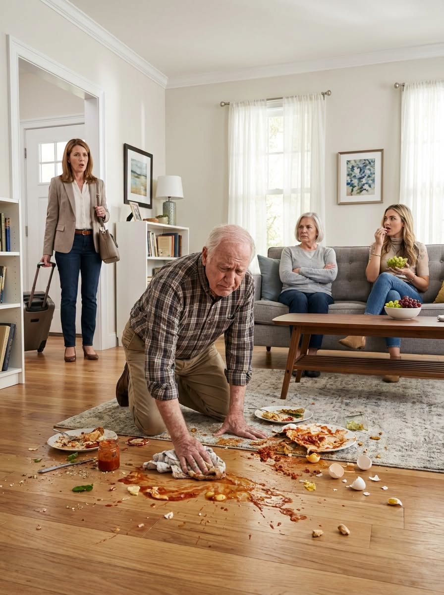 I Found My Father Cleaning My Floor—Then I Learned Why Kyle Lied.