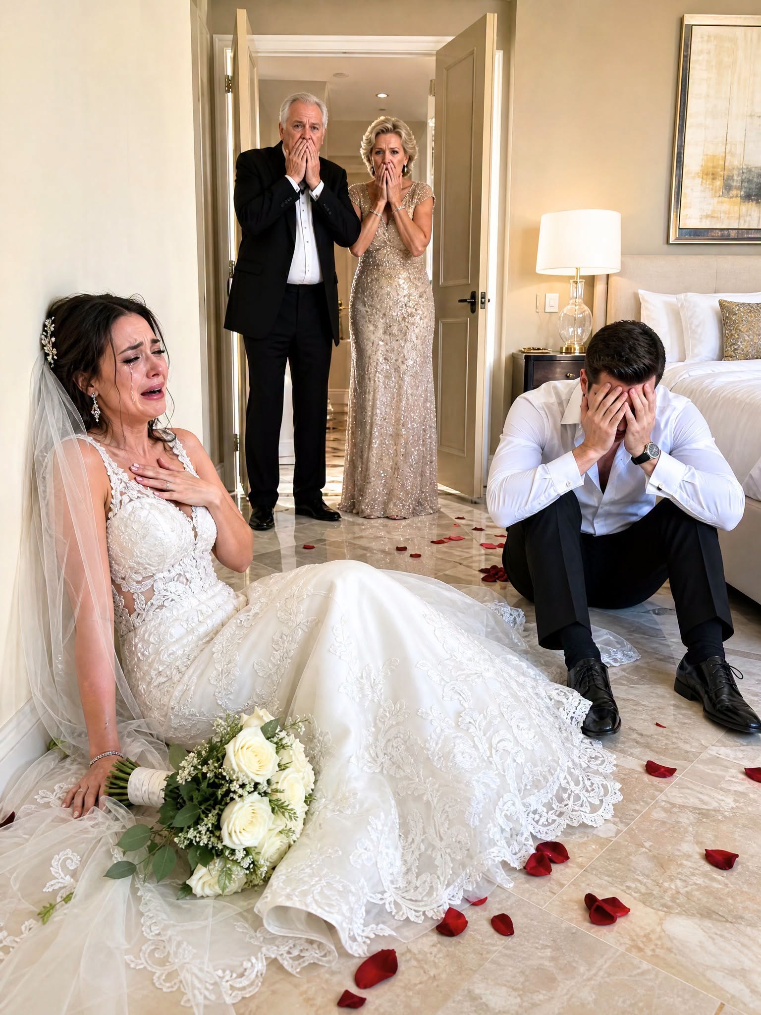 The Bride Screamed on Her Wedding Night—Then He Said Beatrice’s Name.