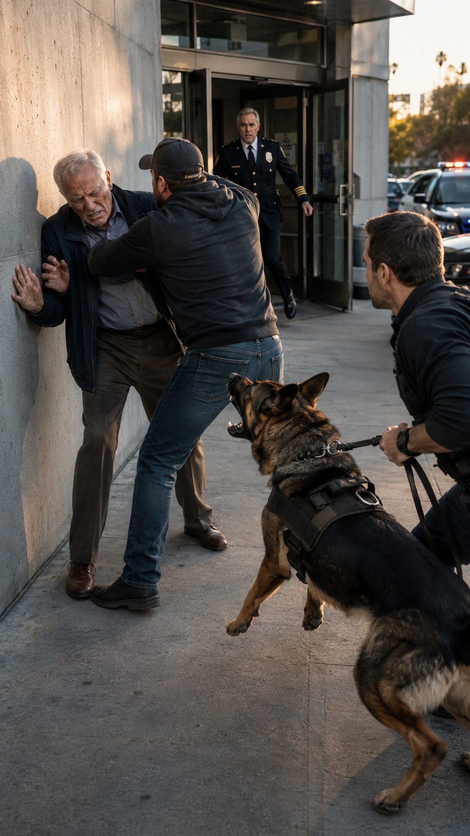 The Police K9 Saw His Old Handler in Danger — Then Attacked the Man Reaching for Him
