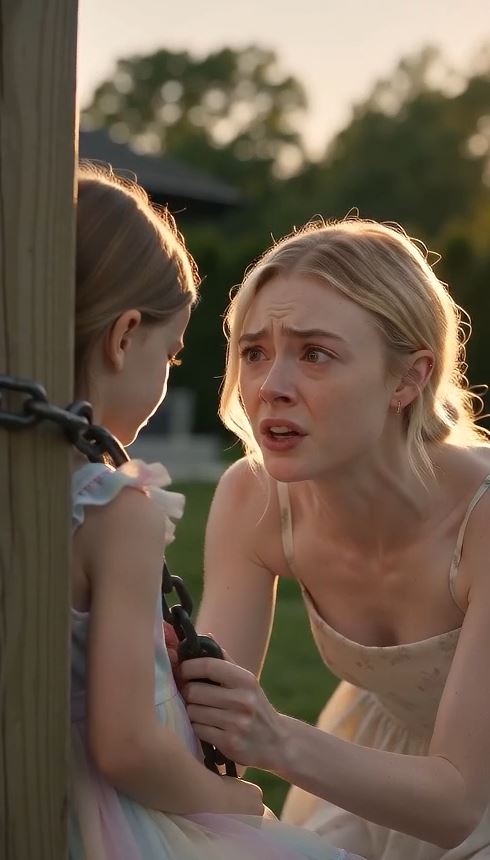My little daughter was tied up in the backyard - The shocking truth that made her bullies pay the price.
