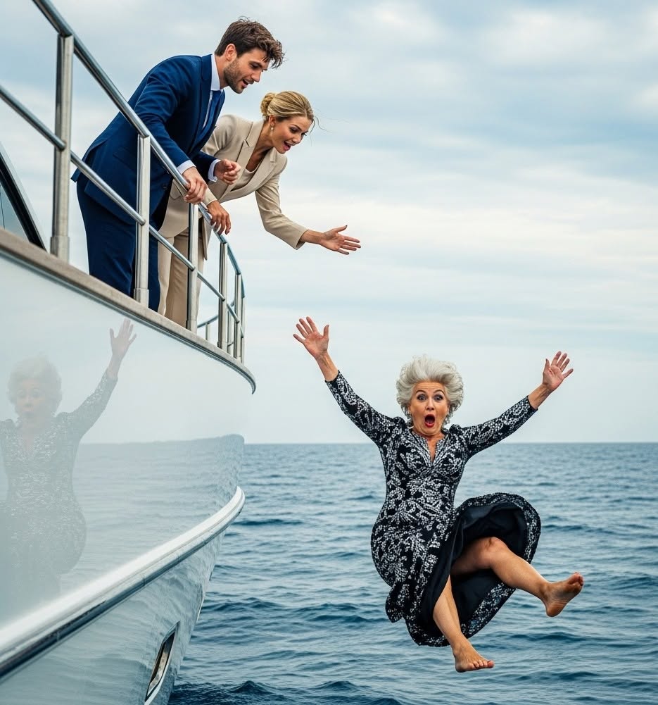 Son and Daughter-in-Law Throw Their Wealthy Mother From a Yacht—Unaware She Survived and Was Already Planning Her Return