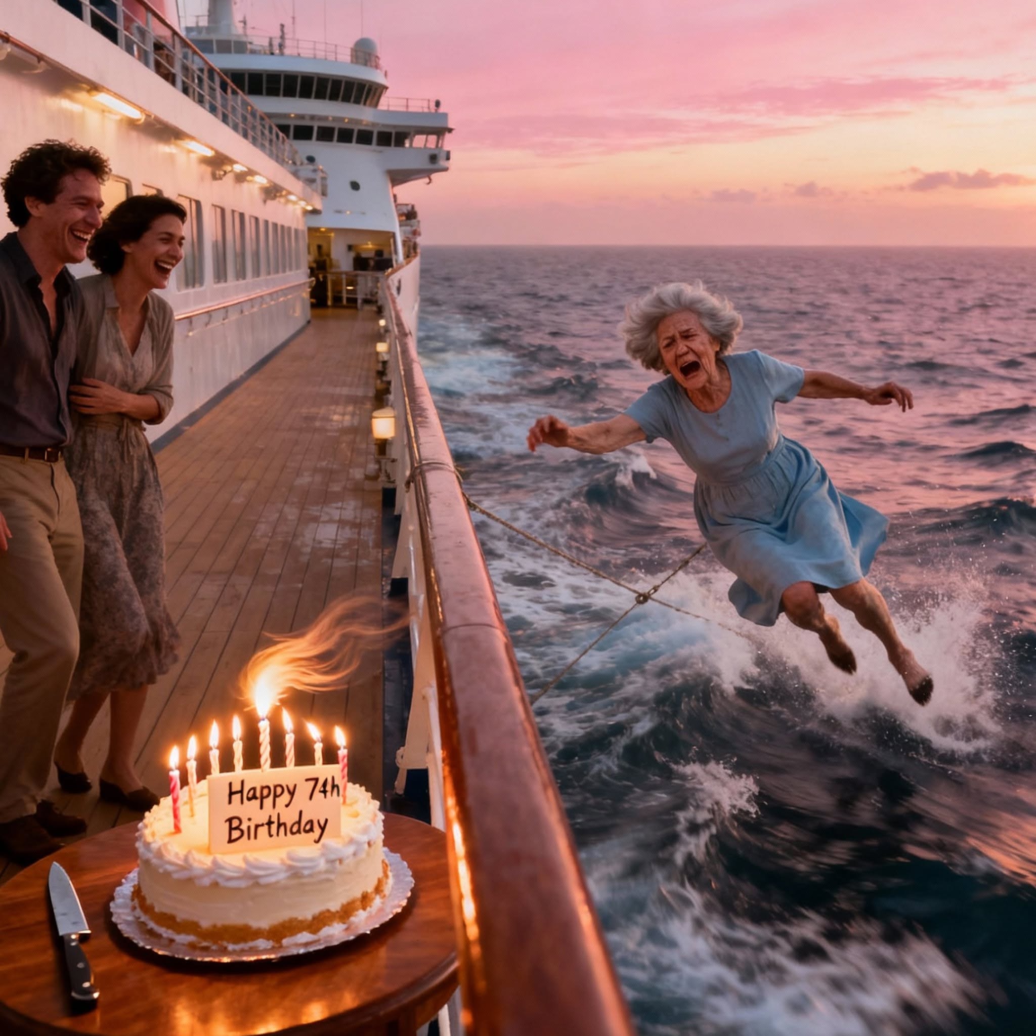 My Daughter and Son-in-Law Threw Me Into the River on My 74th Birthday—But When I Surfaced Alive, My Daughter Just Stood There and Watched