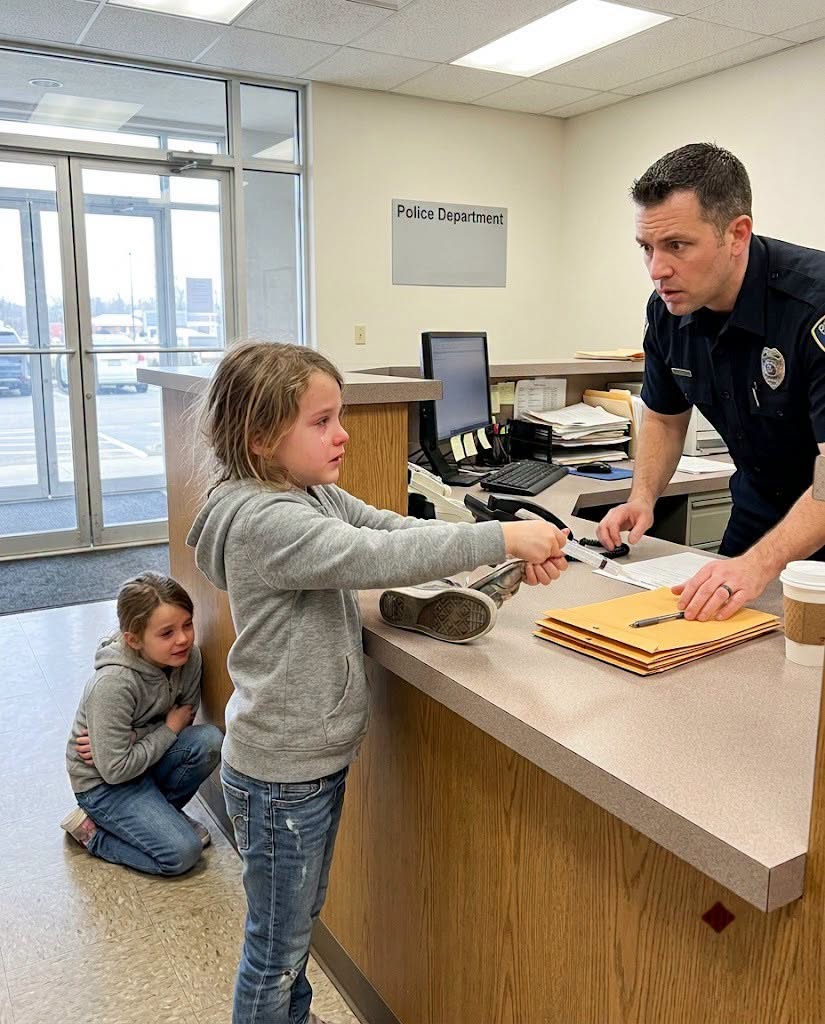 A Seven-Year-Old Boy Asked a Police Officer to Walk Him Home