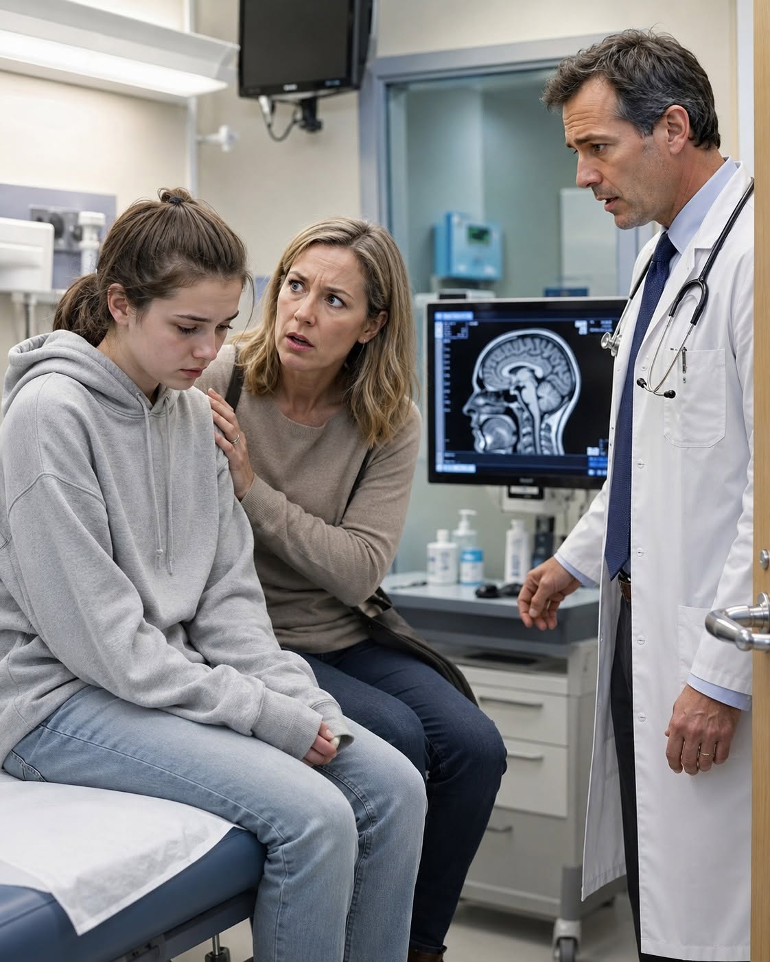 My 15-year-old daughter said her father told her the pain was “for attention”—then the hospital found the appointment he had hidden from me