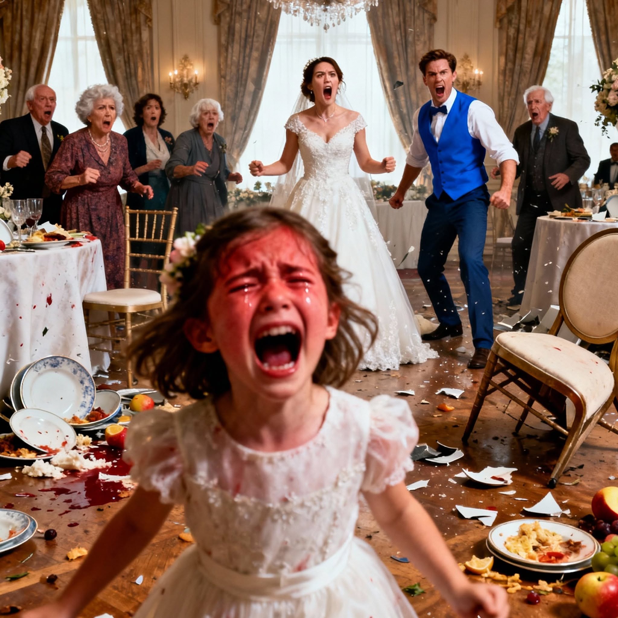 Thirteen-Year-Old Stops Her Mother’s Wedding—Then Hidden Identity Records Make the Groom Rush Toward the Exit.