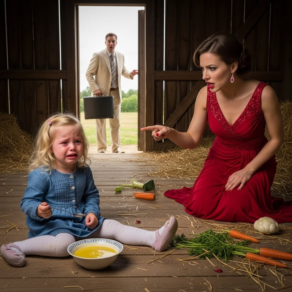 The Millionaire Who Found His Daughter in the Barn