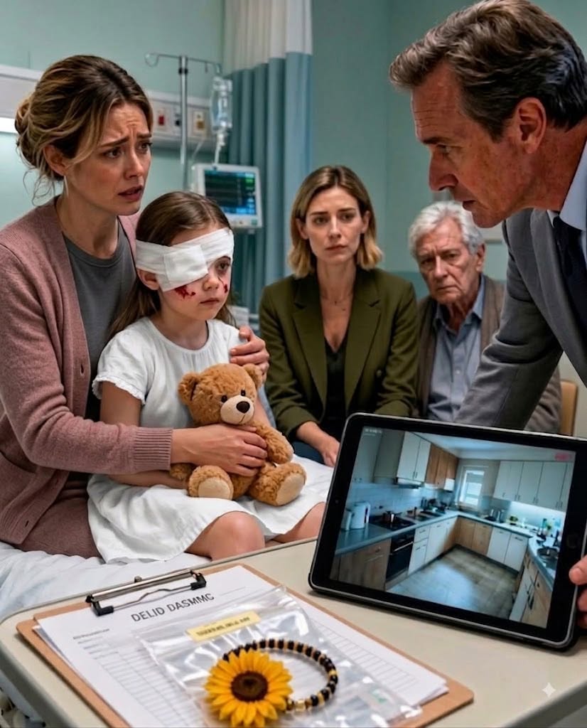 My sister left my six-year-old daughter with permanent eye damage—then the hospital detectives revealed the kitchen camera had recorded everything