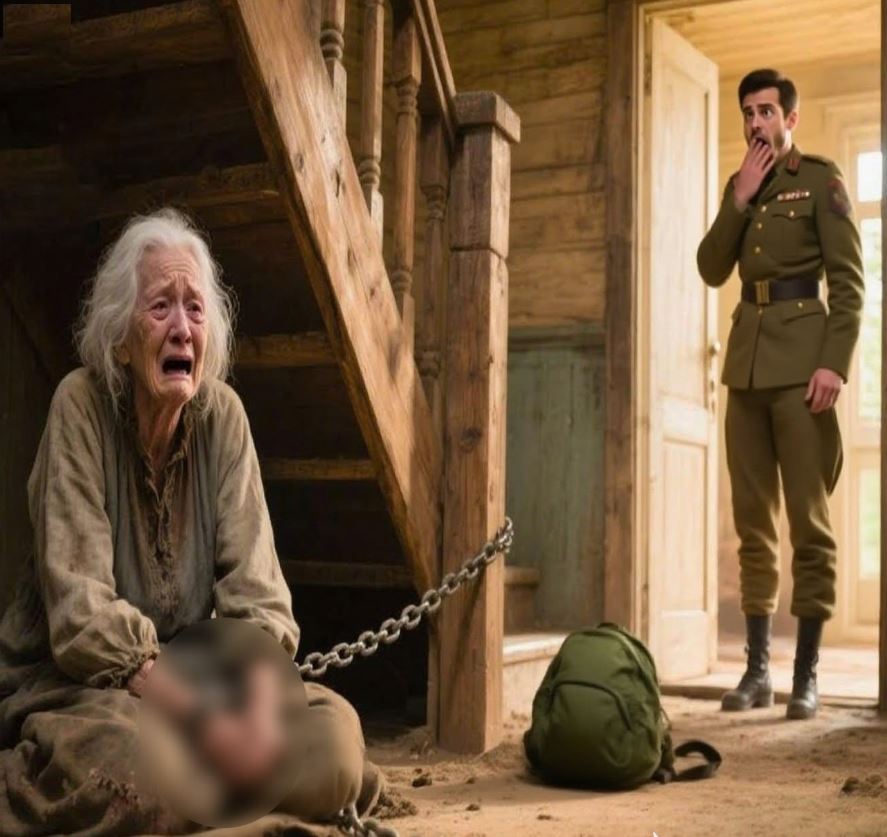 Soldier Comes Home From War and Finds His Mother Chained in the Basement—Then Hears Someone Moving Upstairs.