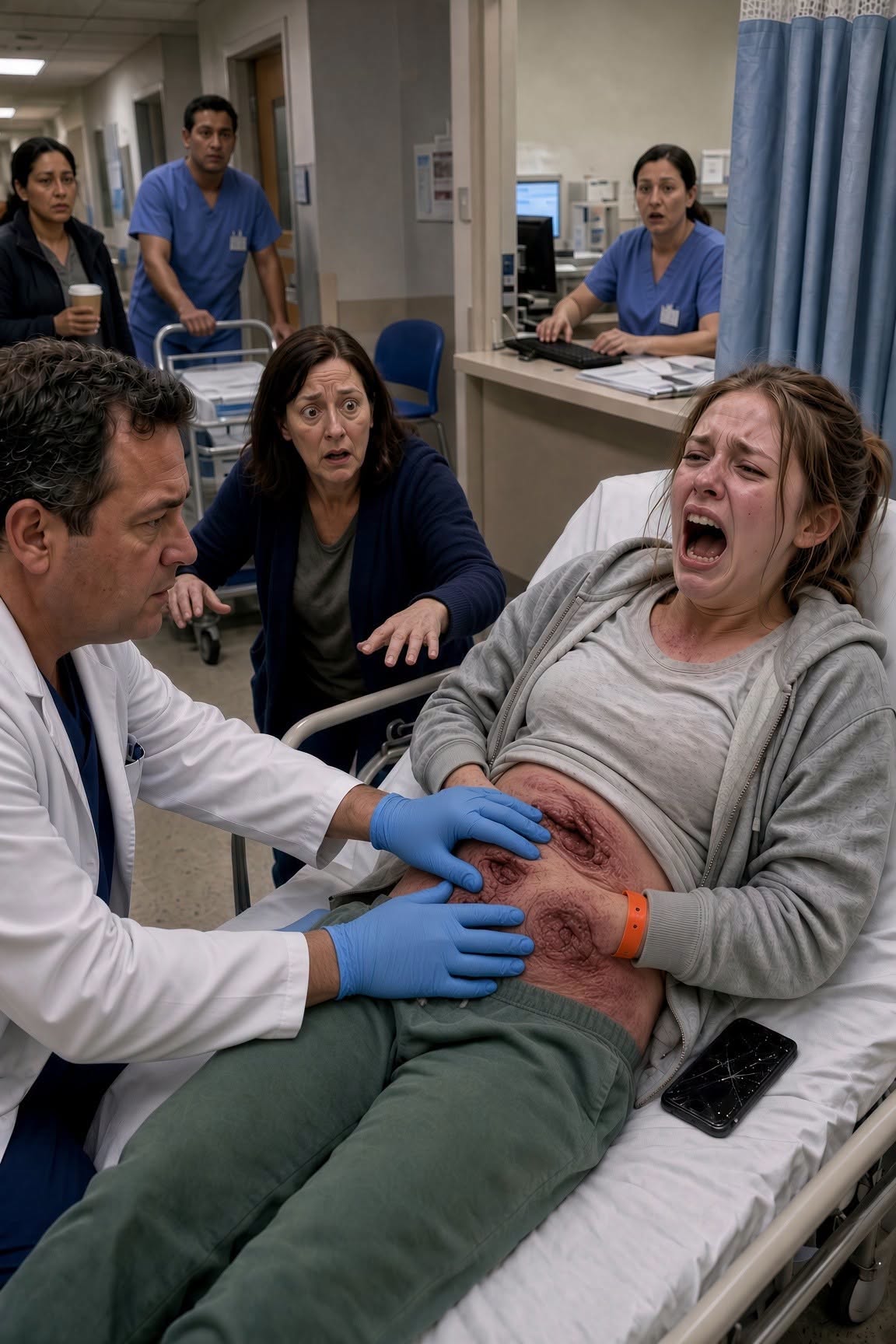 My sick daughter begged me not to tell her father we went to the ER—then she screamed, “He knows why it hurts.”