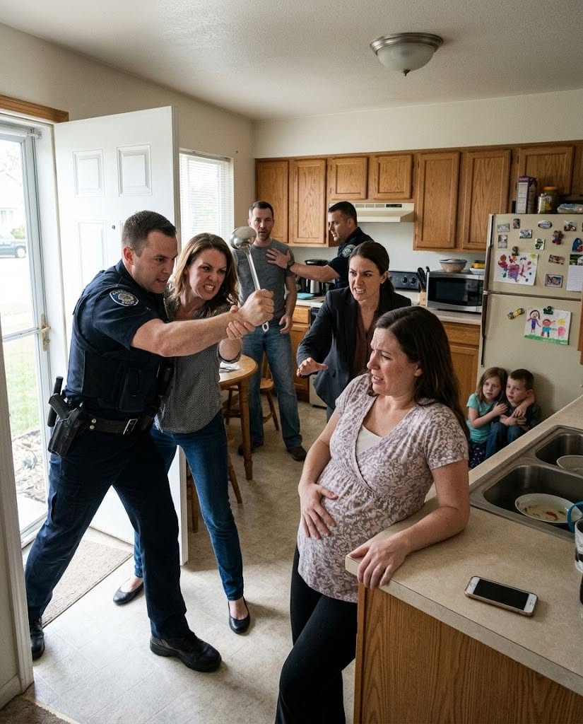 Pregnant Wife Is Attacked With a Steel Ladle While Her Husband Smiles—Then Her Hidden Phone Sends an SOS to Her Lawyer Sister