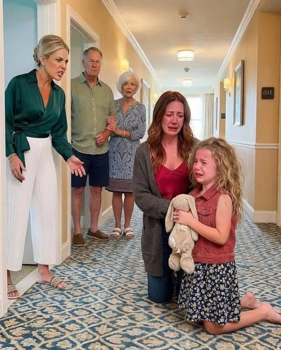 Sister Locks a Six-Year-Old Outside the Hotel Room Until Security Footage and Legal Notices Turn the Family Vacation Against Her