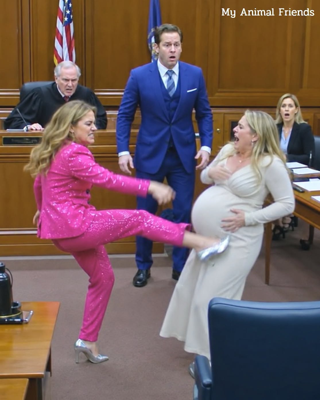 A billionaire's mistress beat up his wife—only for the judge to reveal that the mistress was actually his own daughter.