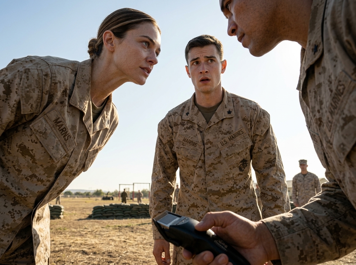 They Tried to Humiliate an “Old Transfer”—Then the General Asked for Her Recorder