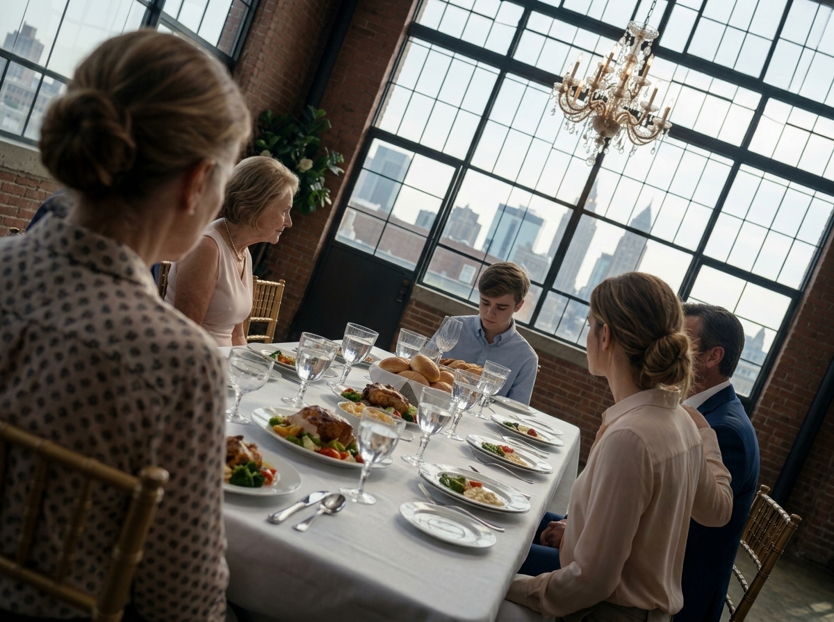 The Hot Dog at the Center of the Table