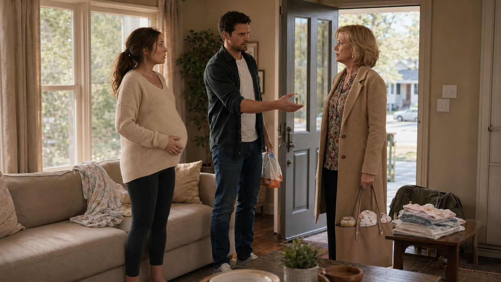 She Ruined Every Pregnancy Milestone—Then I Found Out She Had a Key to My House