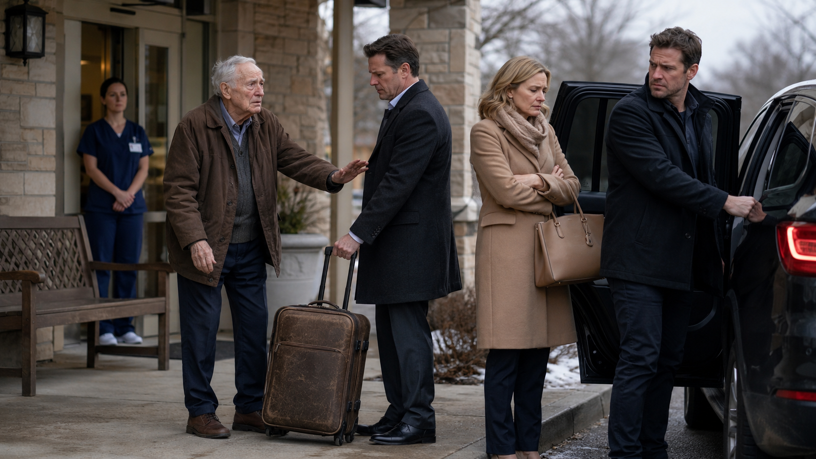 “They left their father at a nursing home… then fought over the house.”