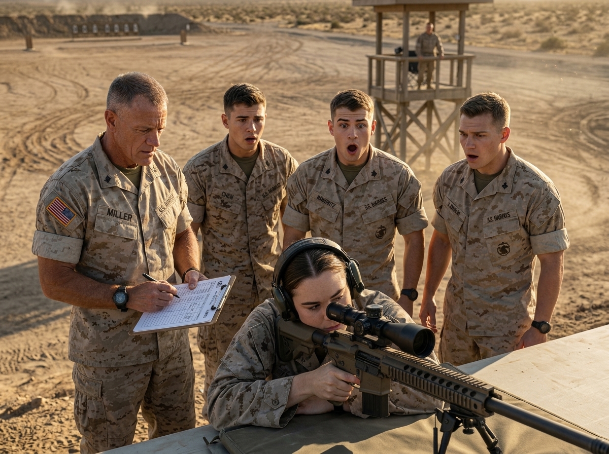 They Laughed When She Asked for the Rifle