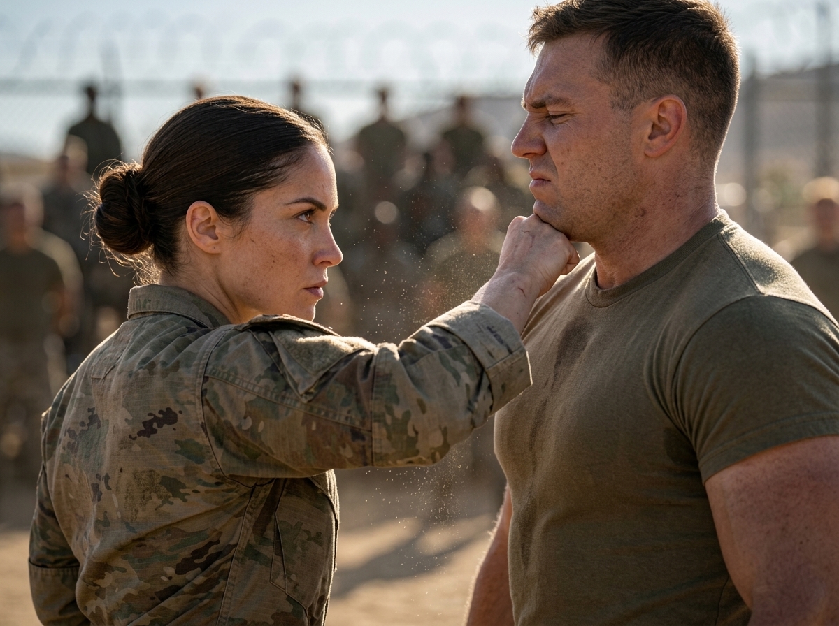 He Laughed When She Said Navy SEAL, Then Hit the Dirt in Silence