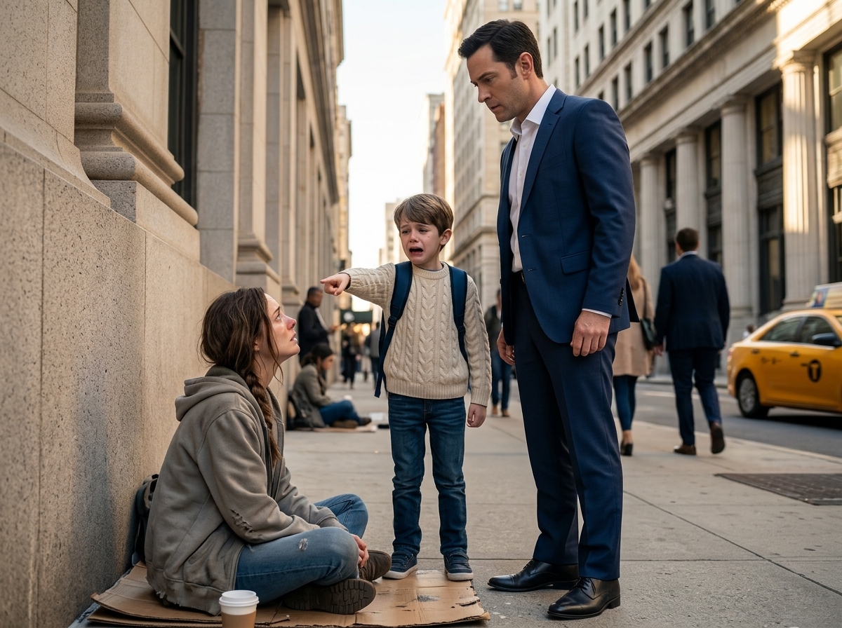 My Son Pointed at a Homeless Woman and Said She Was His Mother
