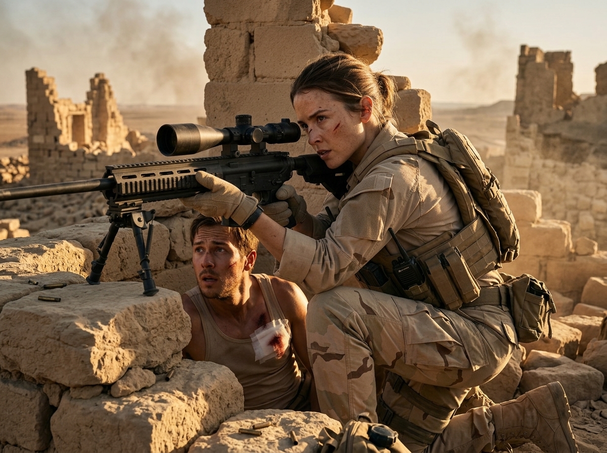 They Left the Medic Behind, Then She Suppressed the Ridge Alone