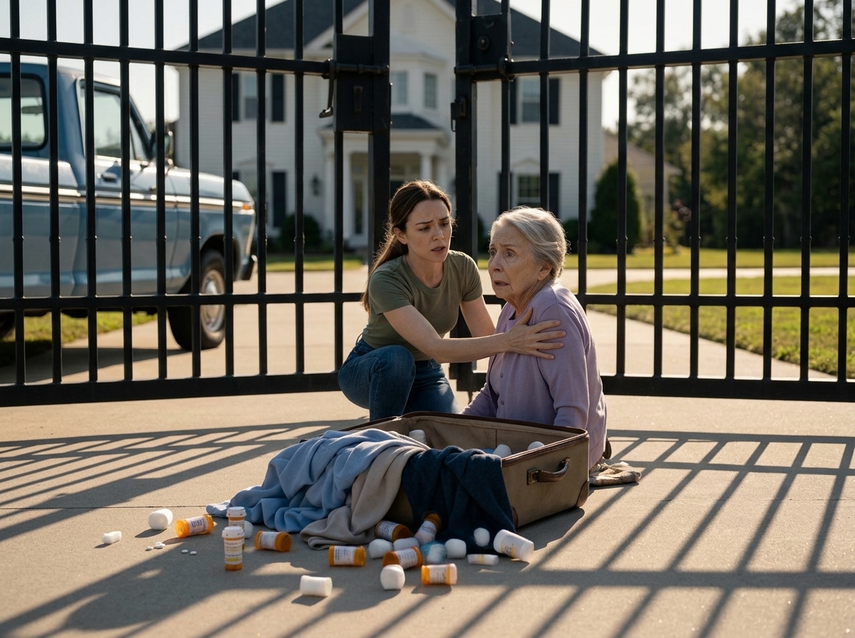 They Dumped Grandma at My Gate, Then She Remembered the Box